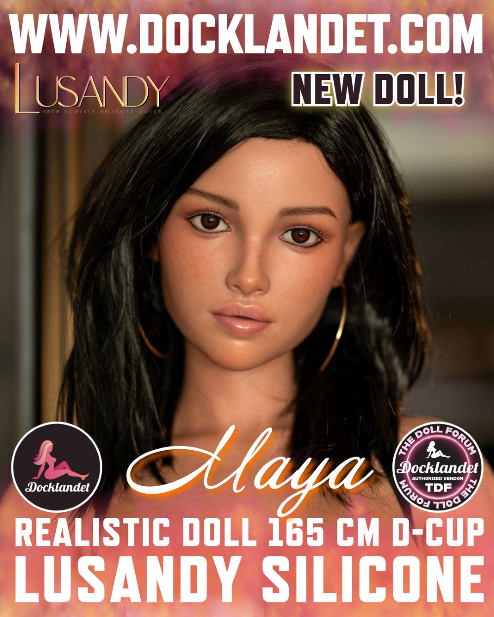 Maya Sex doll (Lusandy Doll 165cm D-cup silicone)