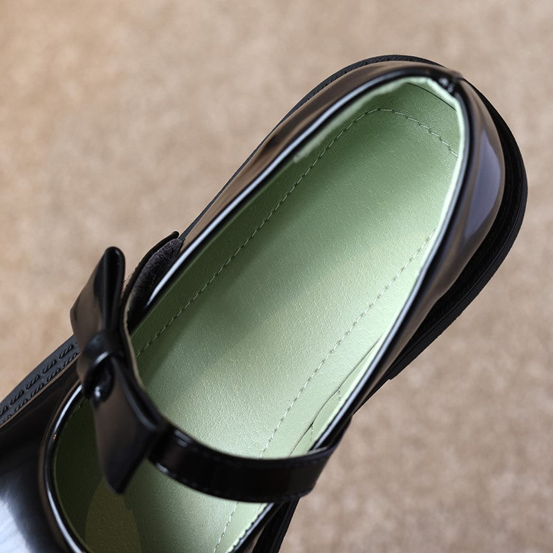 Buty dla lalki erotycznej (czarne, lakierowane)