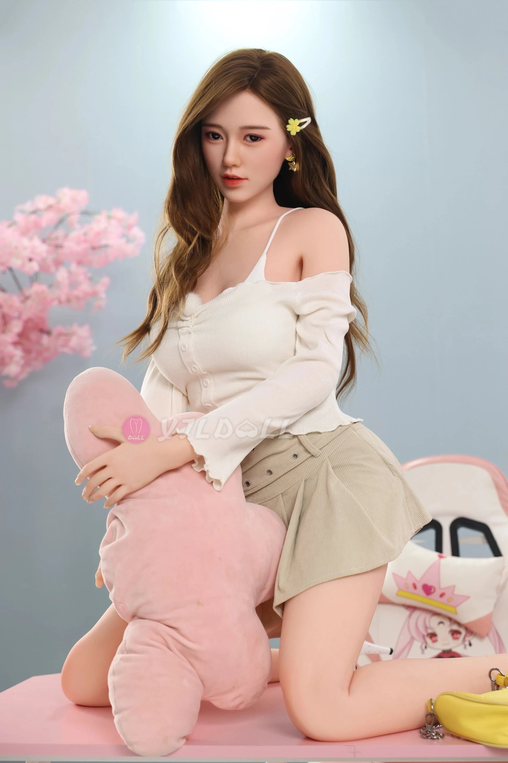 Długa lalka seksualna (YJL Doll 170 cm D-cup #807 TPE+silikon)