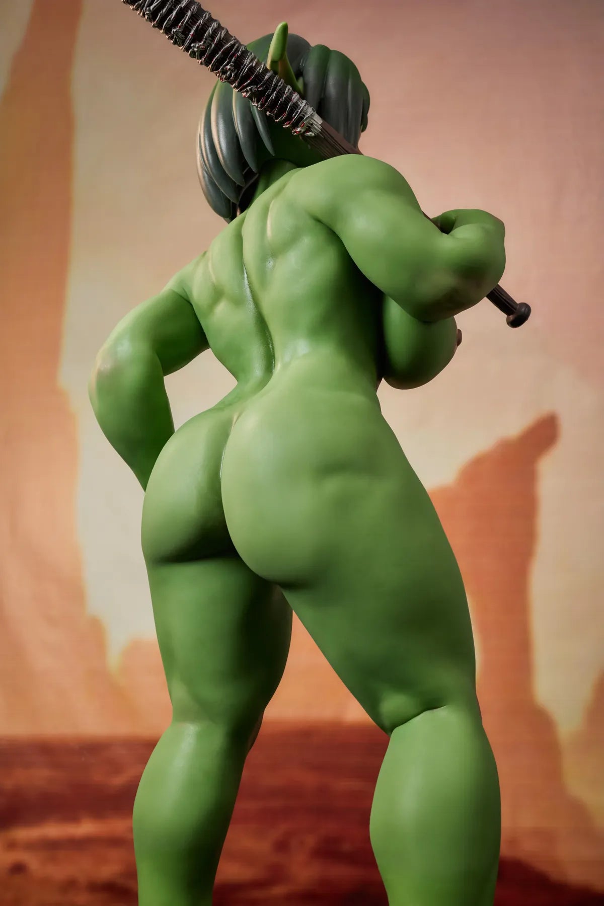 Lalka erotyczna Barza Orc (Climax Doll Ultra 120cm J-cup silikon)