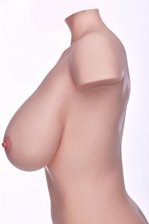 Rebecca torso sex doll (Irontech Doll 95cm f-cup silicone)