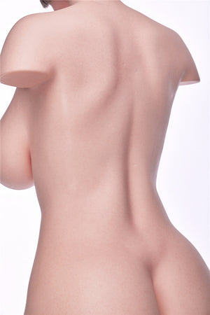 Rebecca Torso Sex Doll (Irontech Doll 95 cm f-cup Silikon)