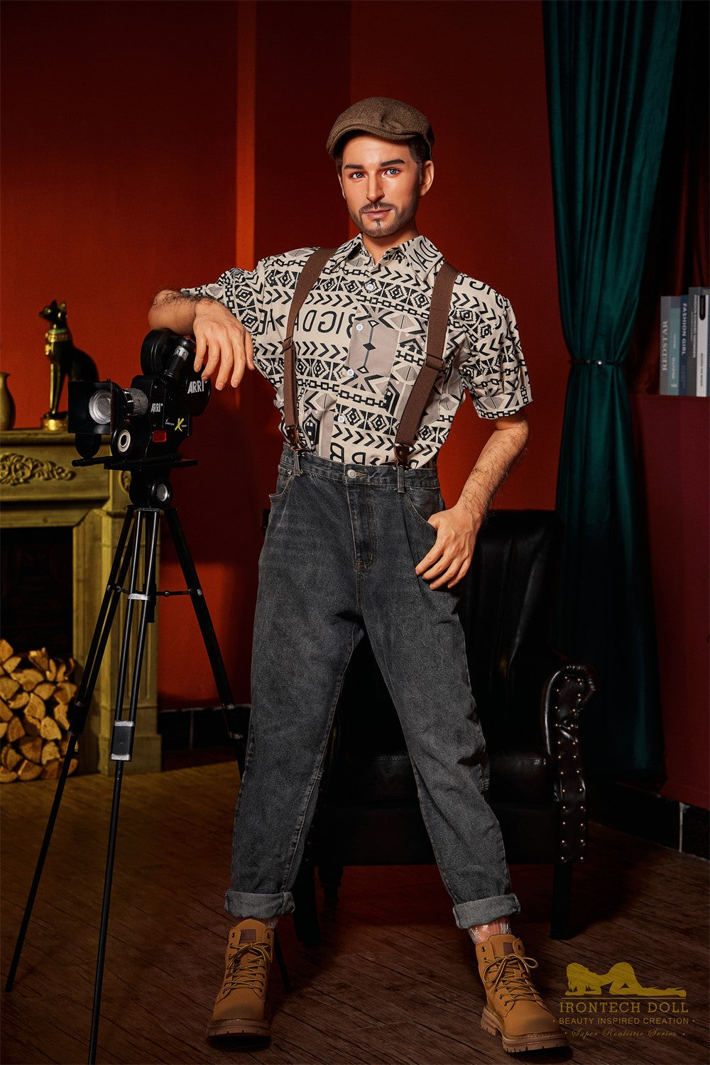 Antonio Male Sex doll (Irontech Doll 170cm M3 silicone)