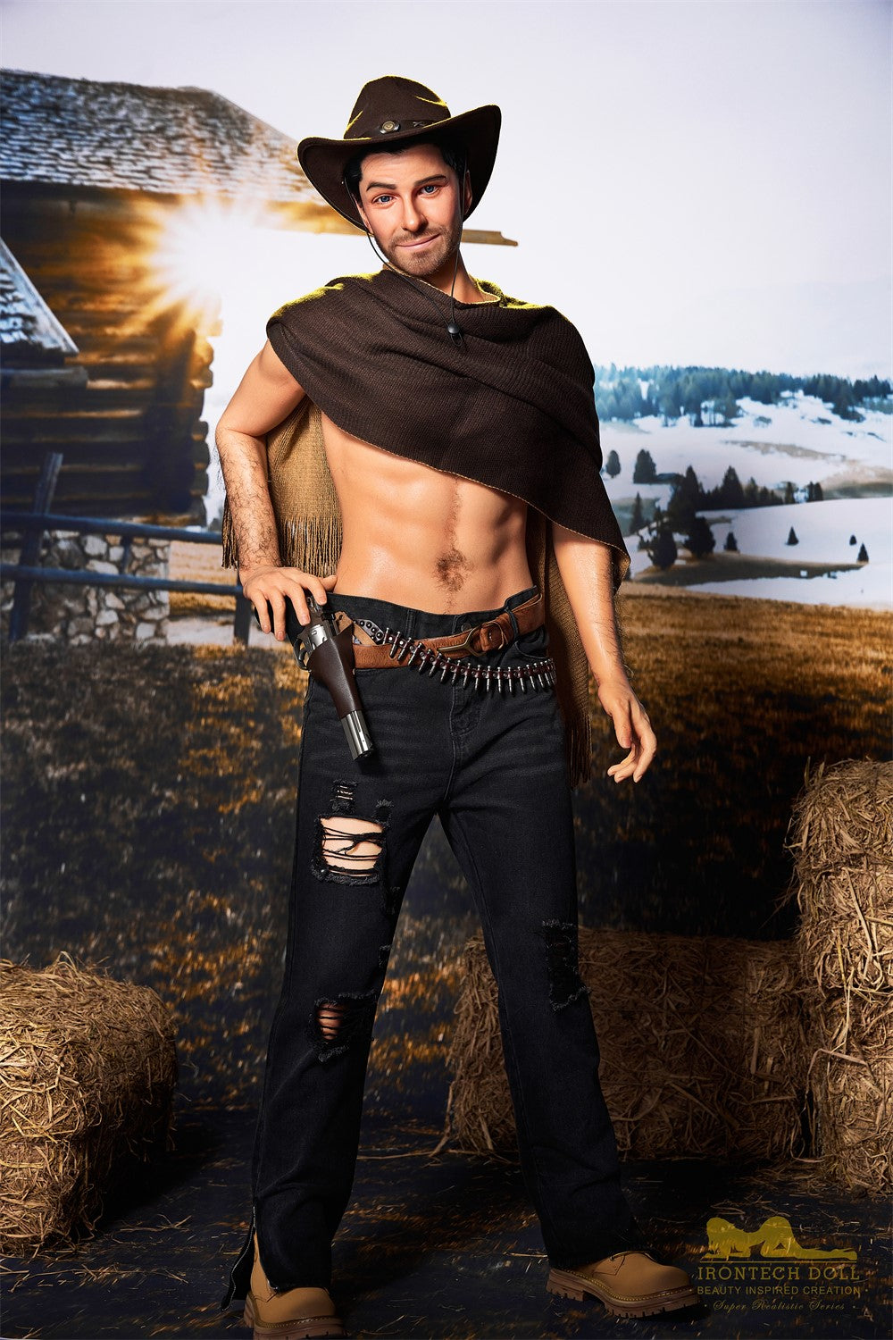 Allen Male Sex doll (Irontech Doll 170cm M6 silicone)