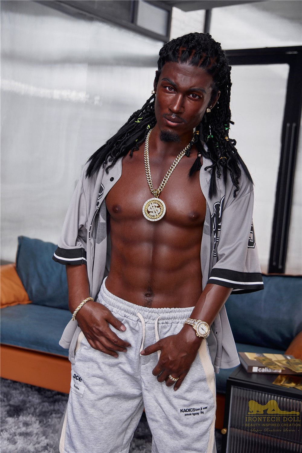 Lalka płci męskiej Billa (Irontech Doll 170 cm M7 Silikon)