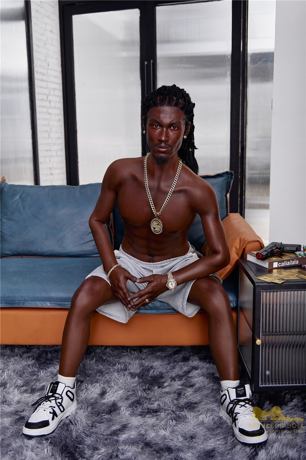 Lalka płci męskiej Billa (Irontech Doll 170 cm M7 Silikon)