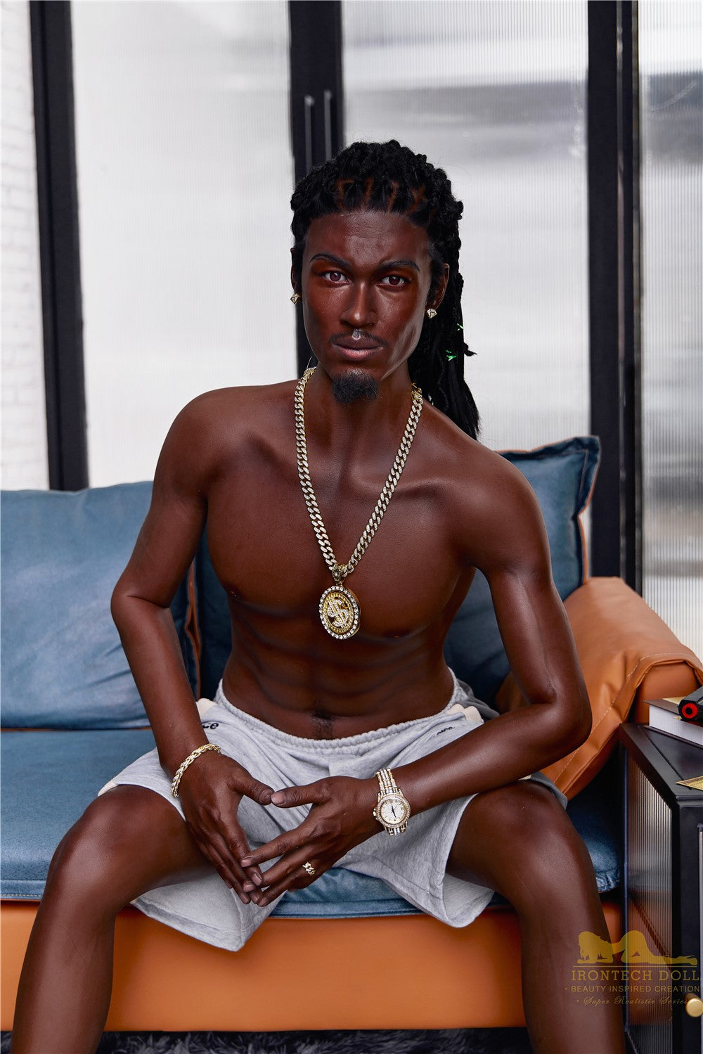 Lalka płci męskiej Billa (Irontech Doll 170 cm M7 Silikon)
