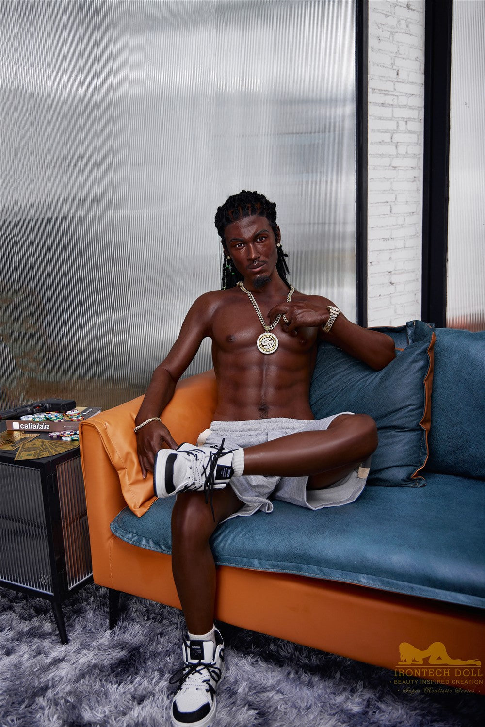 Lalka płci męskiej Billa (Irontech Doll 170 cm M7 Silikon)