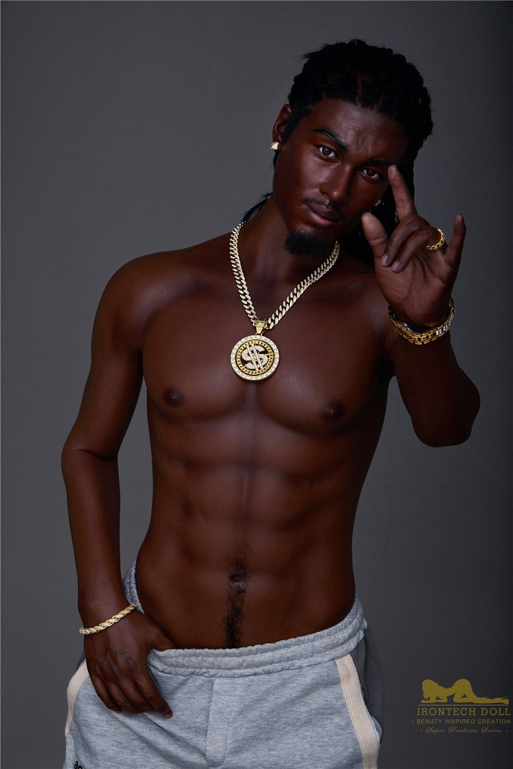 Lalka płci męskiej Billa (Irontech Doll 170 cm M7 Silikon)