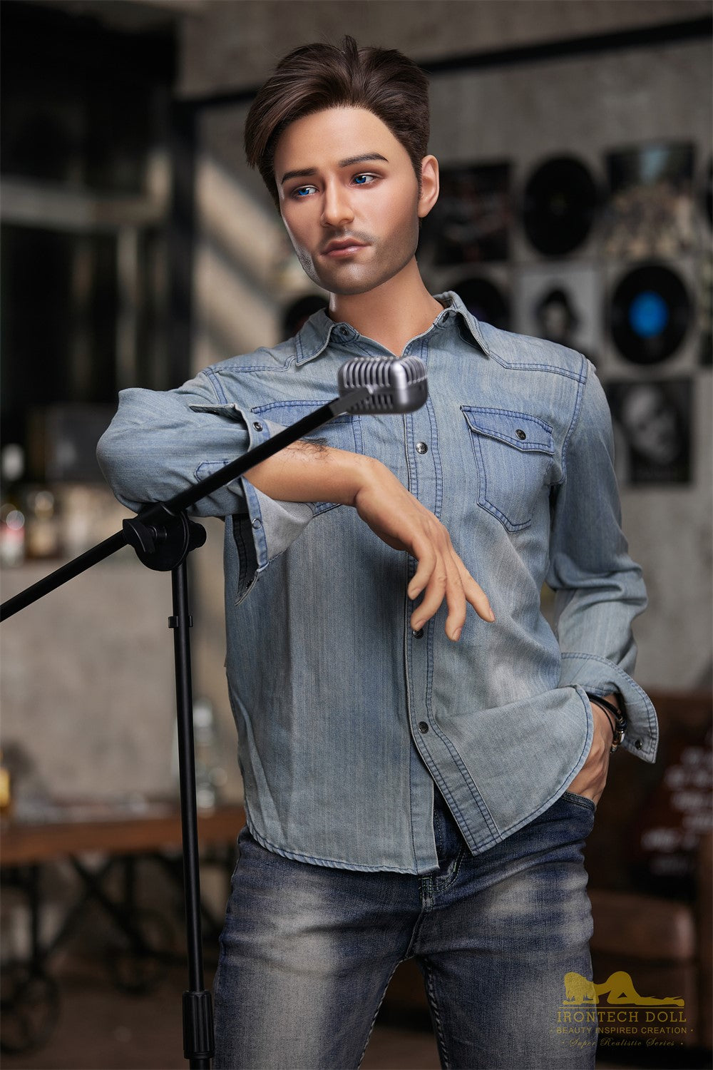 Męska lalka seksu Steve'a (Irontech Doll 170 cm M4 Silikon)