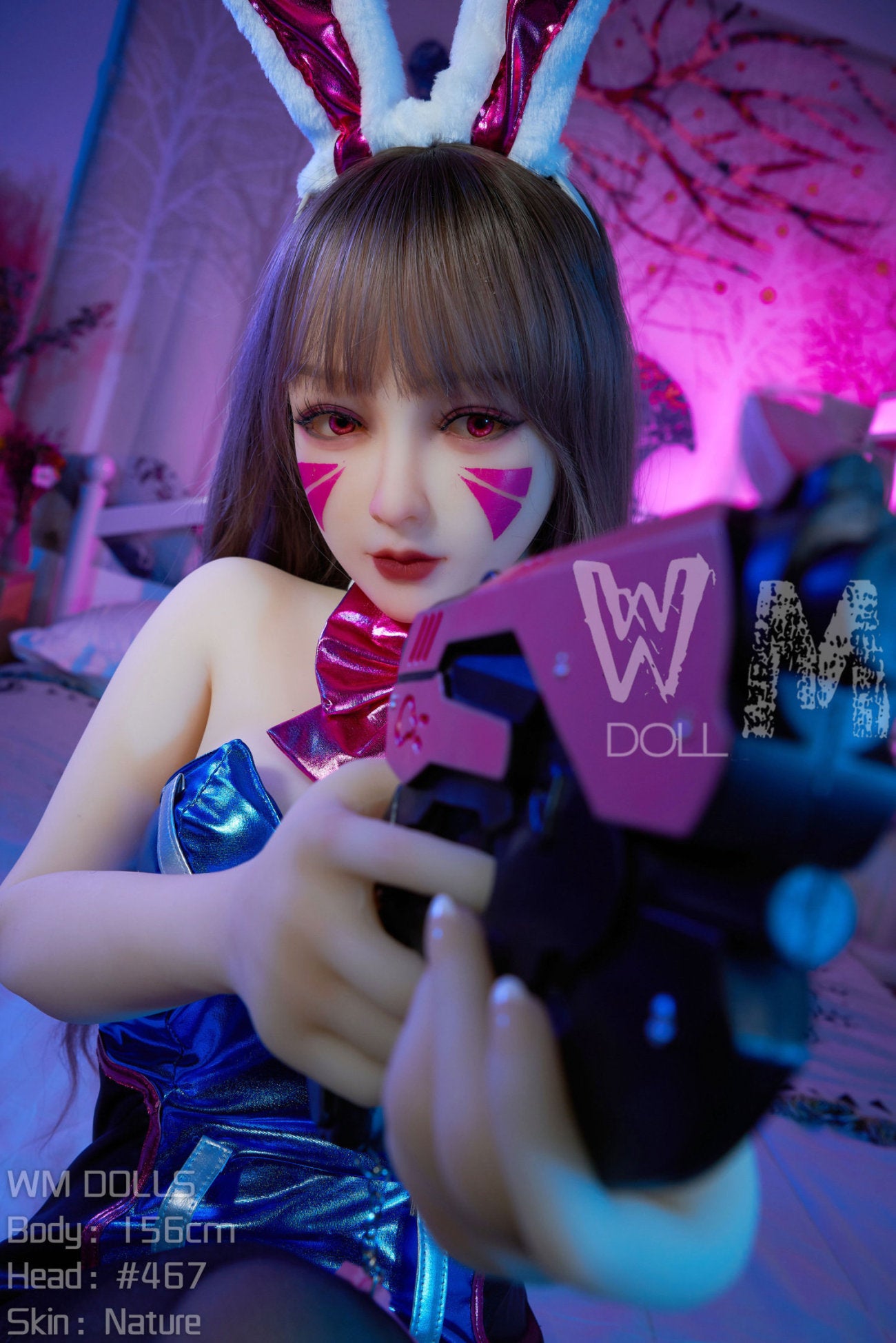 D.Va Sex Doll (WM-Doll 156 cm C-cup #467 TPE)