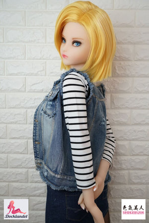 Lazuli Android 18 sex doll (Irokebijin 140cm Ecup TPE/silicone)