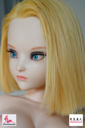 Lazuli Android 18 Sex Doll (Irokebijin 140 cm e-cup TPE/silikon)