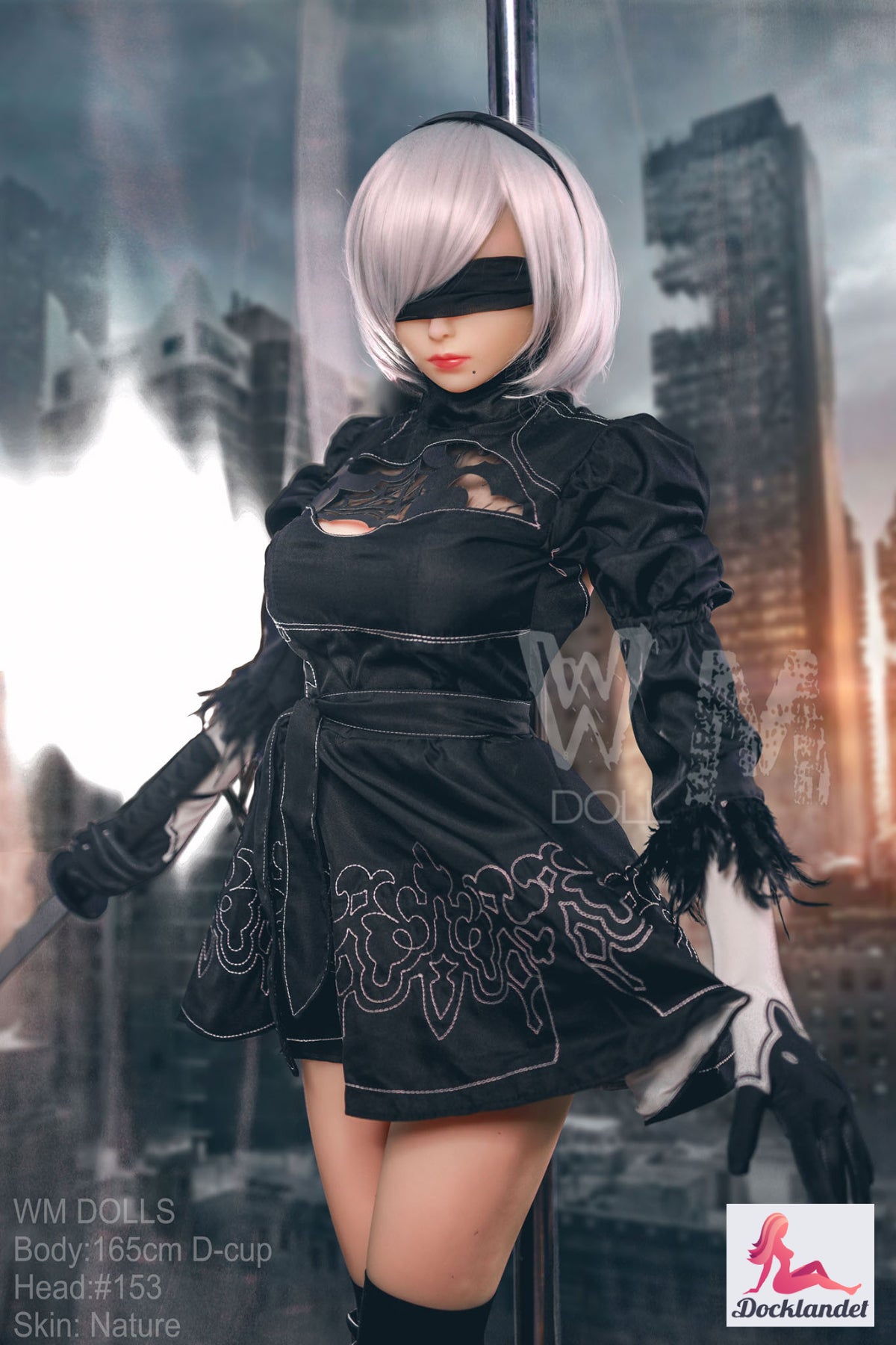 Yorha 2b Sex doll (WM-Doll 165cm D-cup #153 TPE)