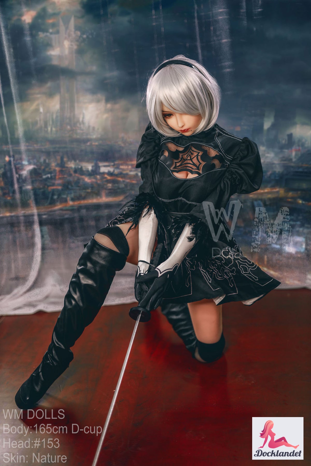 Yorha 2b Sex doll (WM-Doll 165cm D-cup #153 TPE)