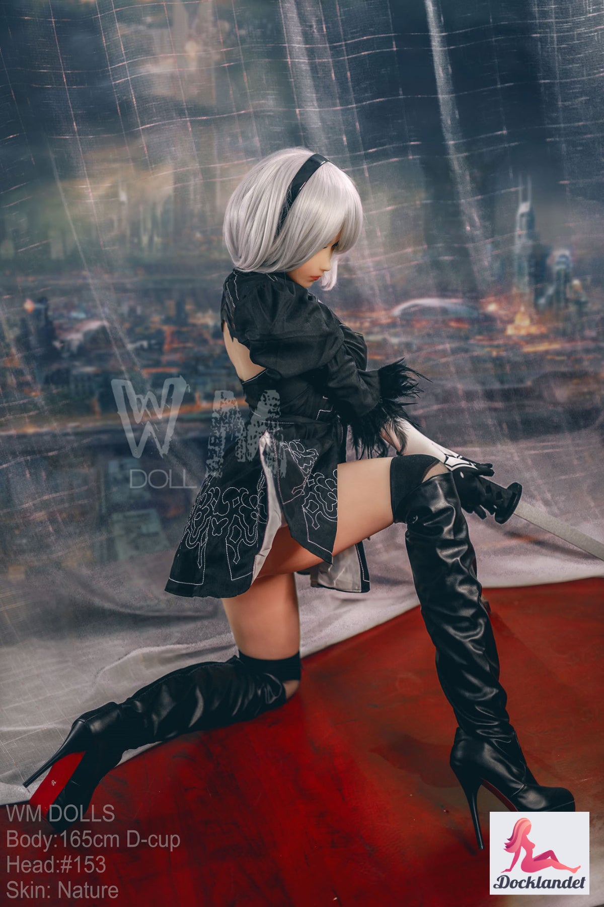 Yorha 2b Sex doll (WM-Doll 165cm D-cup #153 TPE)