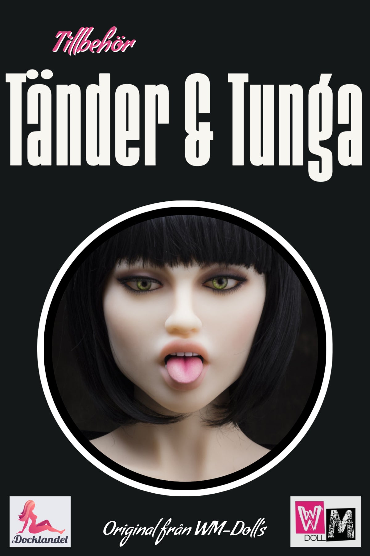 Zestawy zębów i języka (WM-Doll)