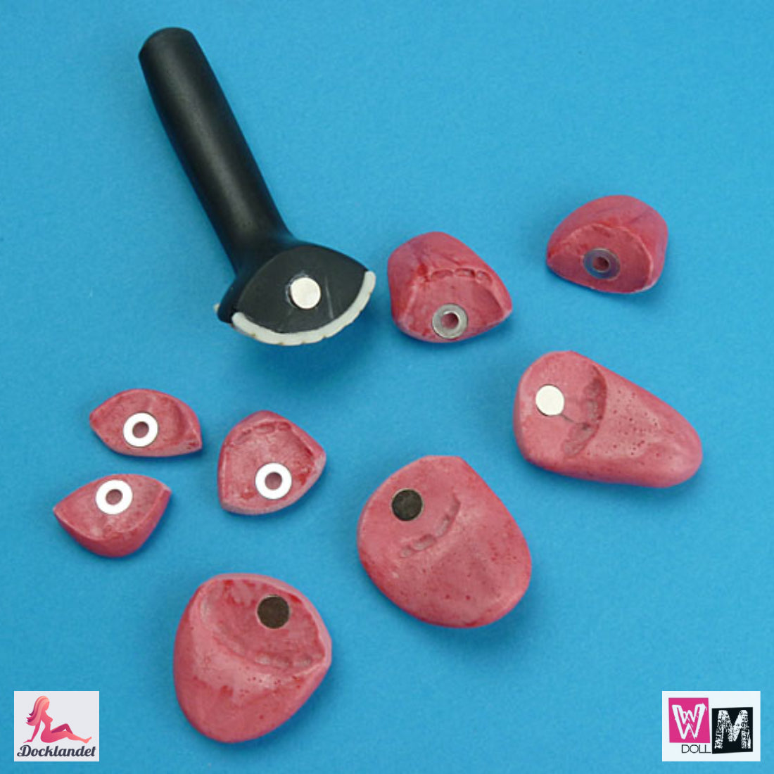 Zestawy zębów i języka (WM-Doll)