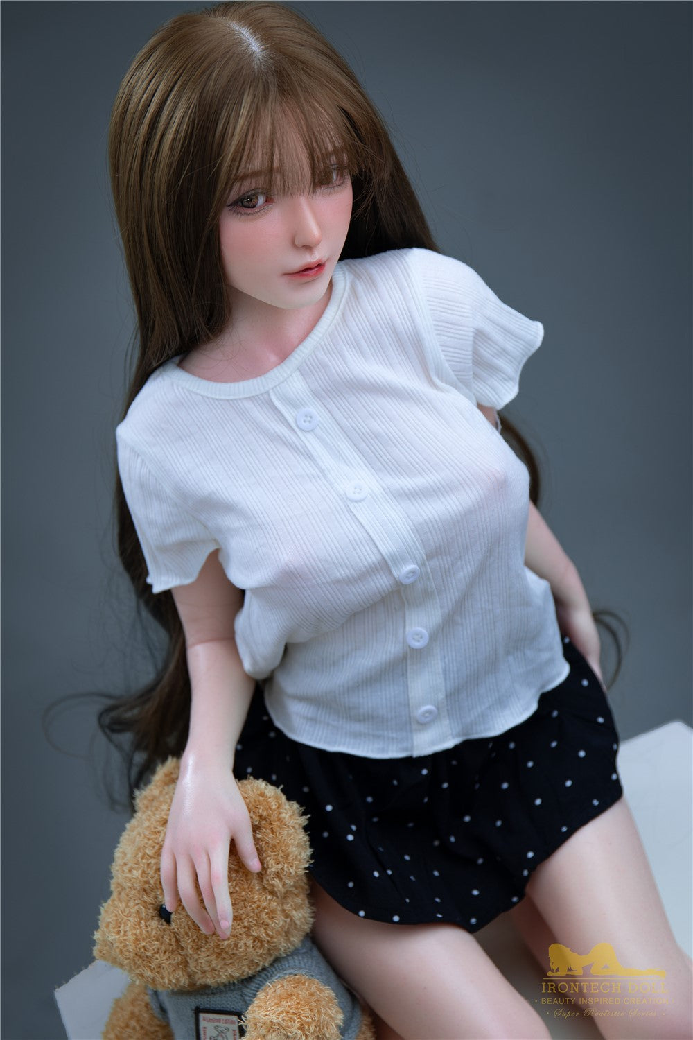 Mini mini seks lalka (Irontech Doll 100 cm C-cup S16 silikon) EXPRESS