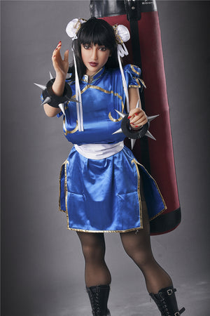 Chun-li-li-sex lalka (Irontech Doll 158 cm f-cup #69 TPE)