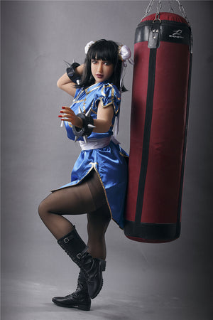 Chun-li-li-sex lalka (Irontech Doll 158 cm f-cup #69 TPE)