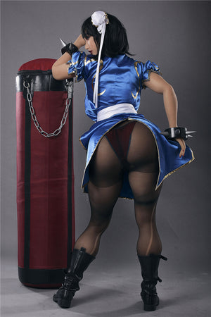 Chun-li-li-sex lalka (Irontech Doll 158 cm f-cup #69 TPE)