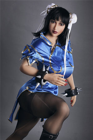 Chun-li-li-sex lalka (Irontech Doll 158 cm f-cup #69 TPE)