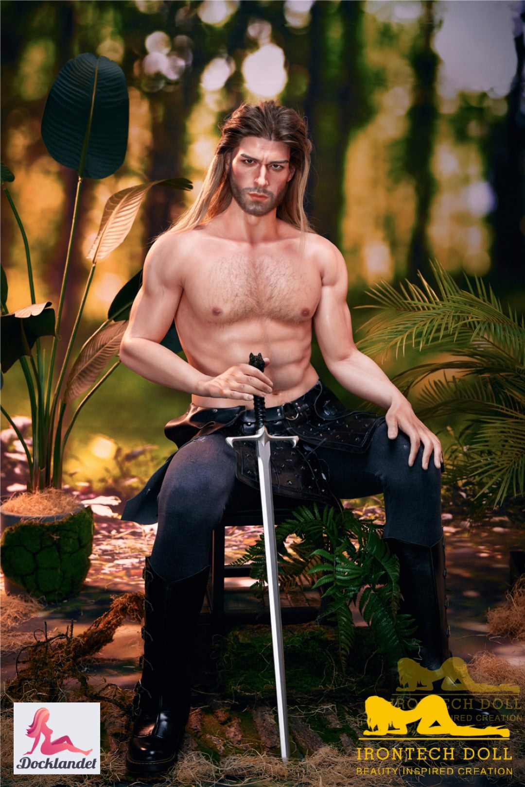 Ragnar male sex doll (Irontech Doll 176cm M5 silicone)