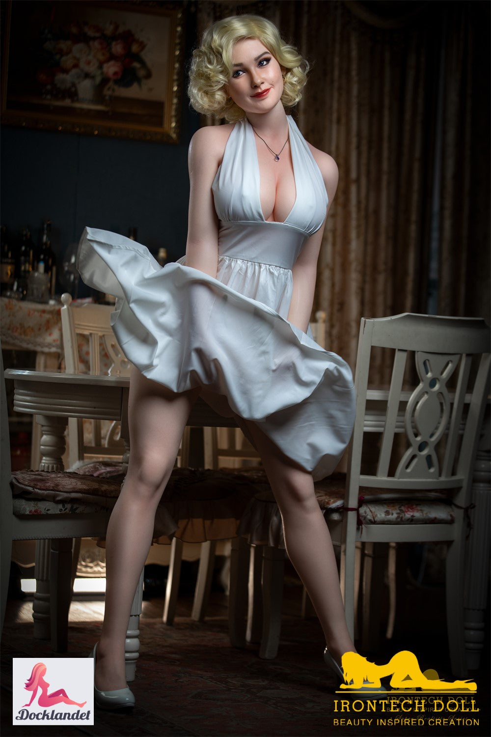 Lalka seksu Marilyn (Irontech Doll 164cm E-cup S12 Silikon)