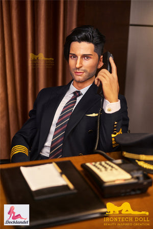 George Male Sex Doll (Irontech Doll 176 cm M3 silikon)