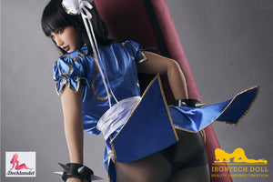 Chun-li-li-sex lalka (Irontech Doll 158 cm f-cup #69 TPE)