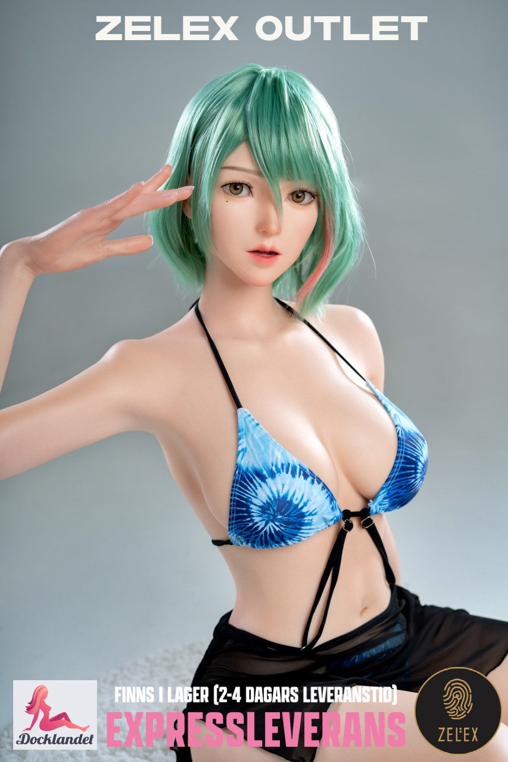 Lalka erotyczna Miko (Zelex 172cm F-cup Silikon GE107) EXPRESS
