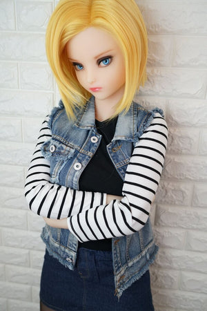 Lazuli Android 18 Sex Doll (Irokebijin 140 cm e-cup TPE/silikon)