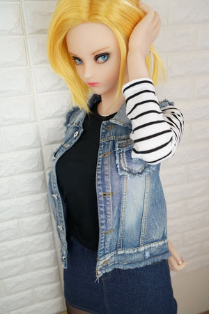 Lazuli Android 18 Sex Doll (Irokebijin 140 cm e-cup TPE/silikon)