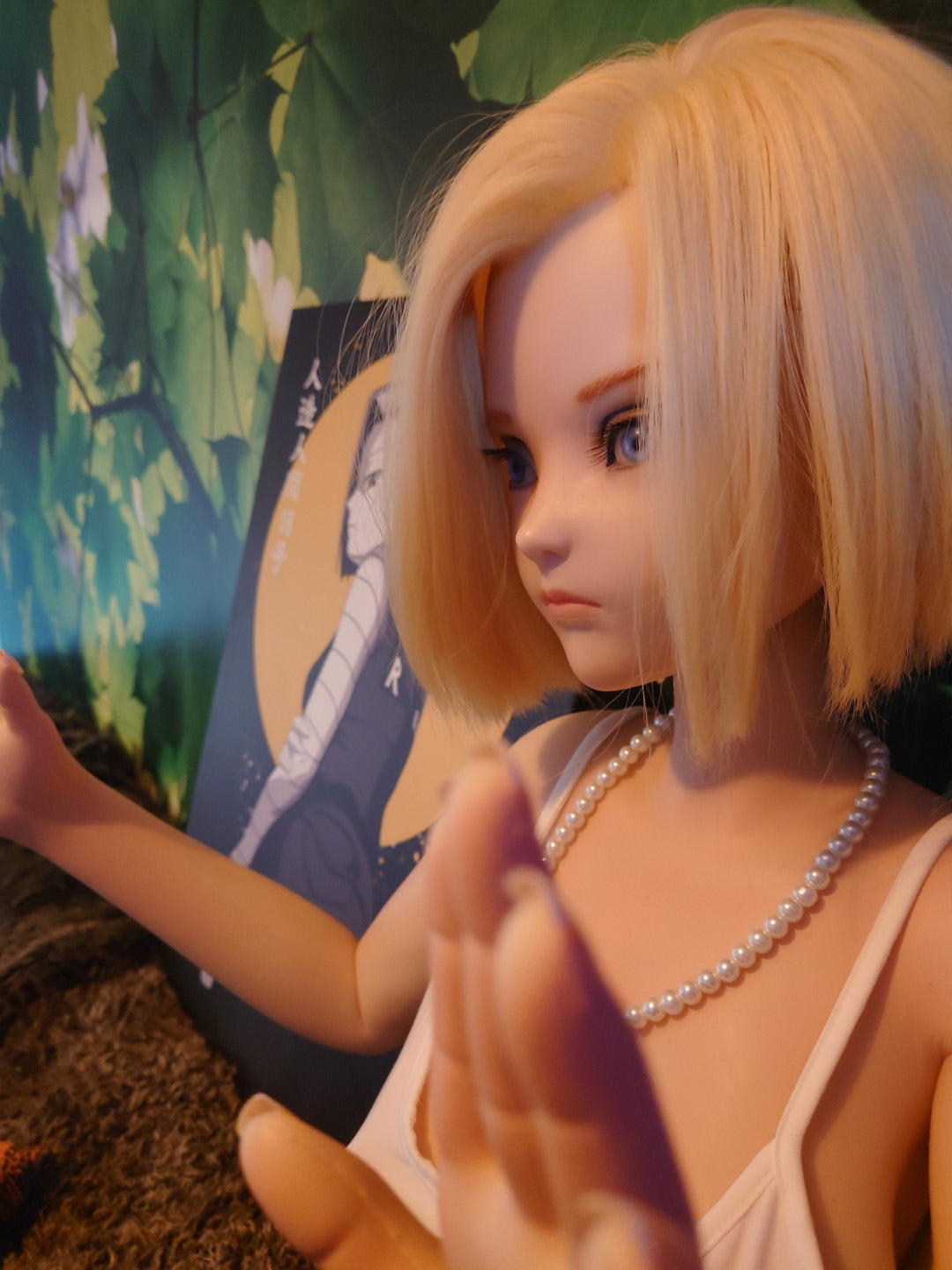 Lazuli Android 18 Sex doll (Irokebijin 140cm e-cup TPE/silicone)